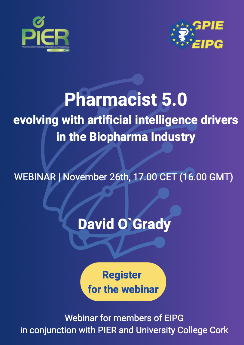 Pharmacist 5.0 evolving with artificial intelligence drivers in the Biopharma Industry